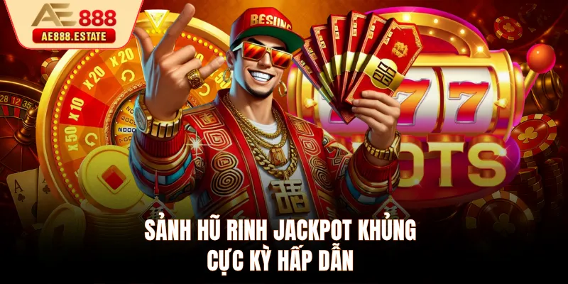 Sảnh hũ rinh jackpot khủng cực kỳ hấp dẫn